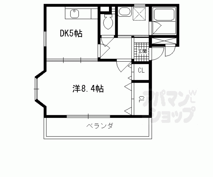 【ＣＯＭＯＤＯ藤城Ａ】間取