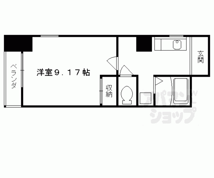 【木屋町ビル】間取