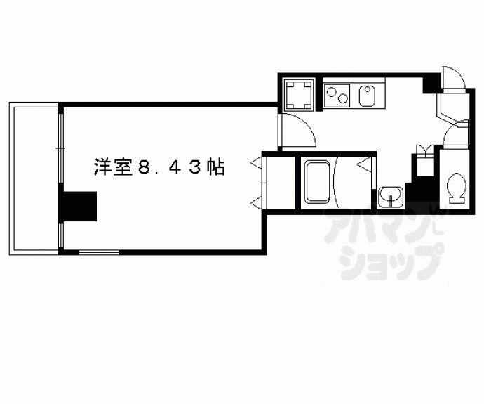 【木屋町ビル】間取