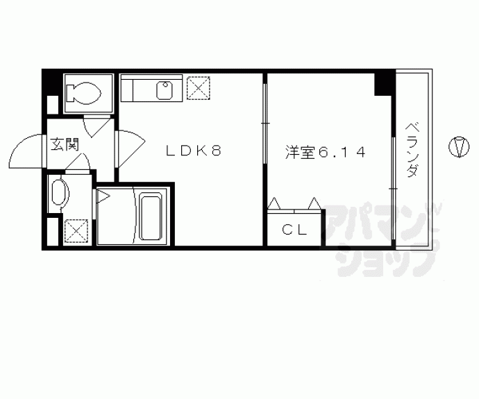 【リアライズＪＲ藤森】間取