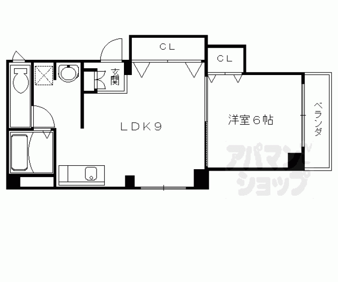 【プレステージ琴弾山】間取