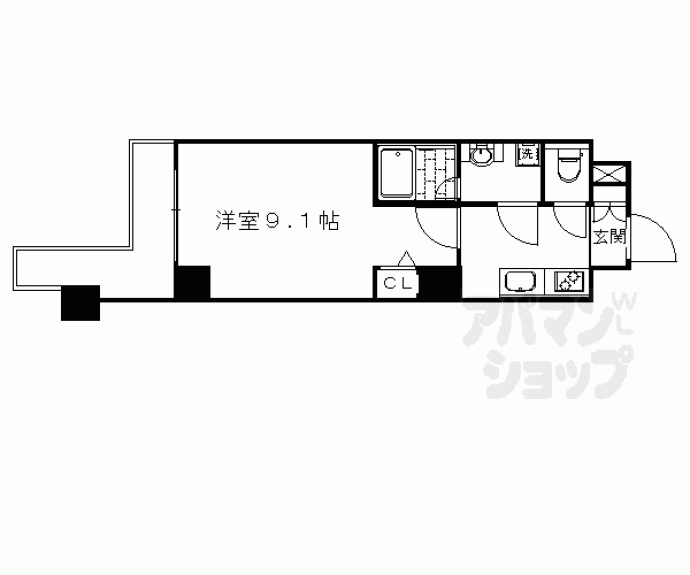 【ベラジオ京都洛南グルーブ】間取