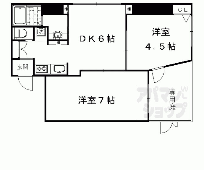 【プリオーレ京都駅前】間取