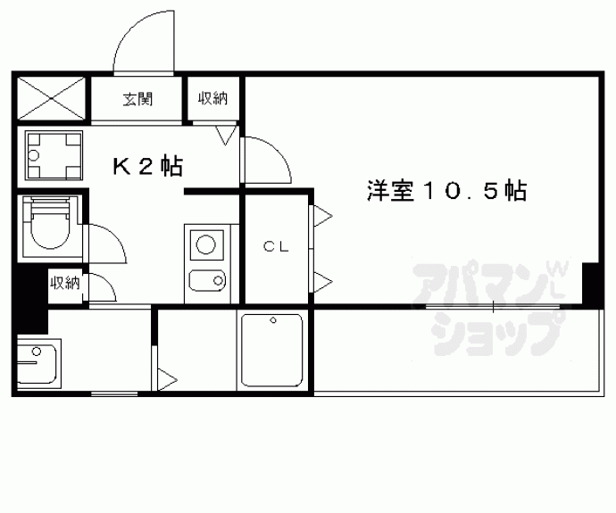 【メゾン・ド・ブランシェ】間取