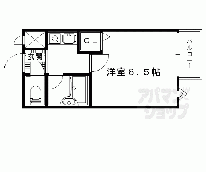 【ショーミエール安朱】間取