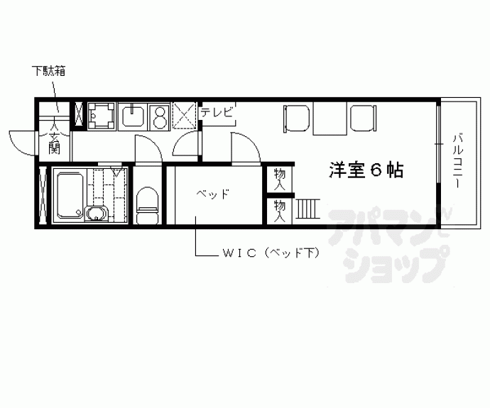 【レオパレスＳＯＡＲＥＲⅢ】間取