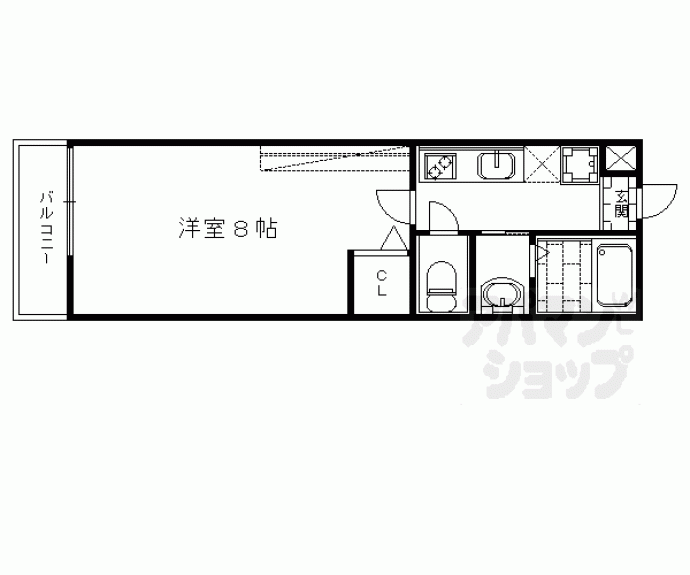 【ウイングウッド東山】間取