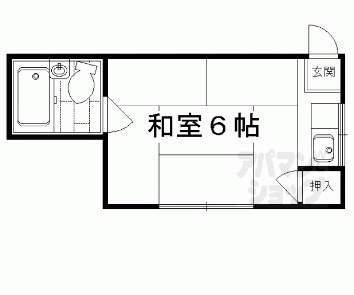 【福田荘】間取