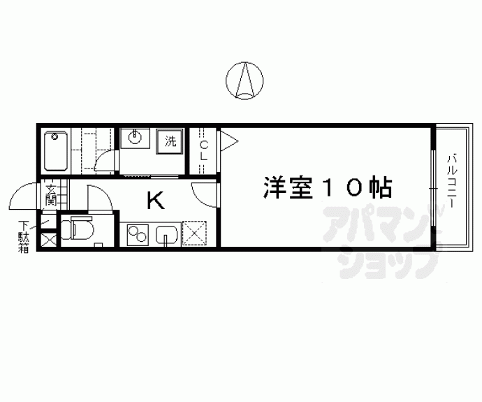 【ブランドールＯ＆Ｎ】間取