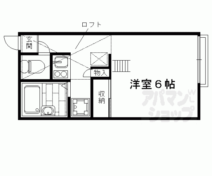 【レオパレス新大宮】間取