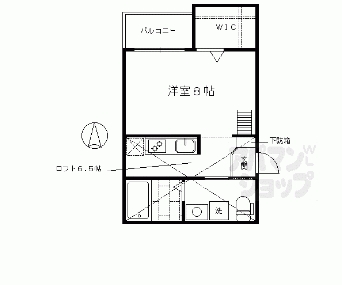 【ケイティハイツⅡ】間取