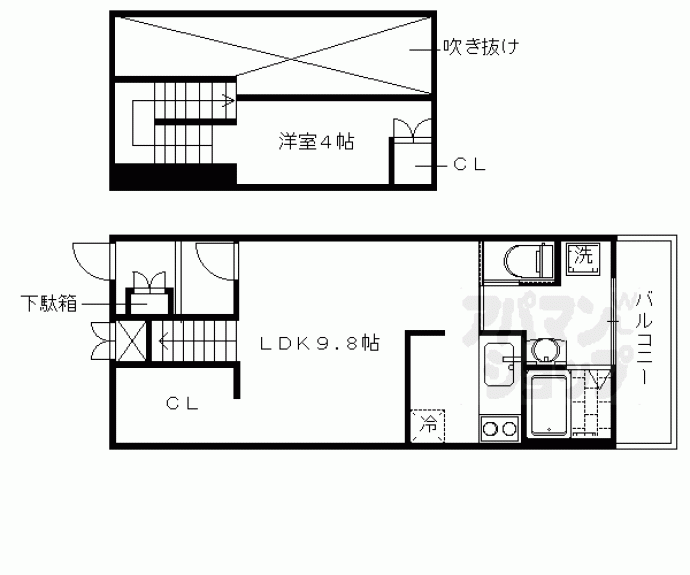 【未麗　梅小路】間取