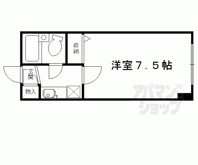 【吾道庵ＰＡＲＴⅠ】間取