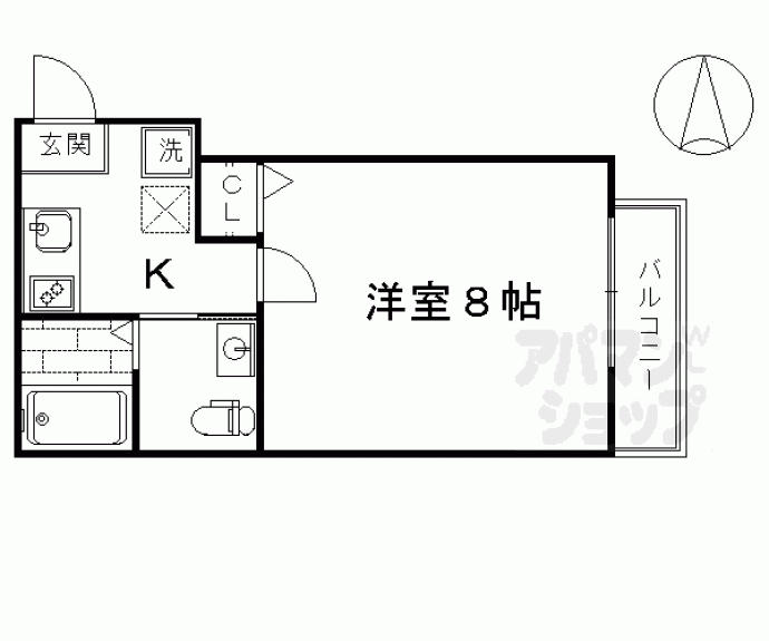 【リエール東山七条】間取