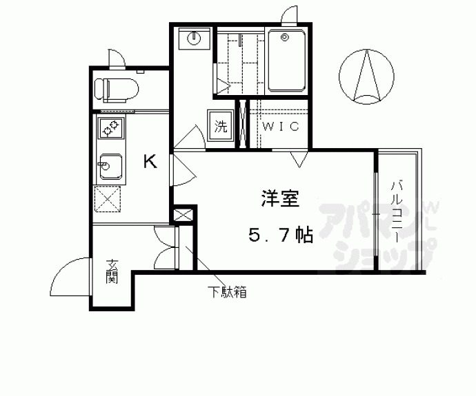 【シャーメゾン明石】間取