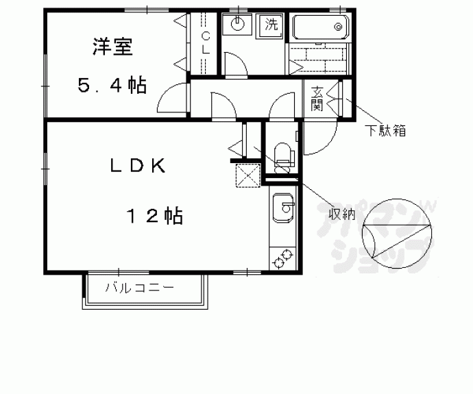 【セゾンＳＯＩＥ】間取