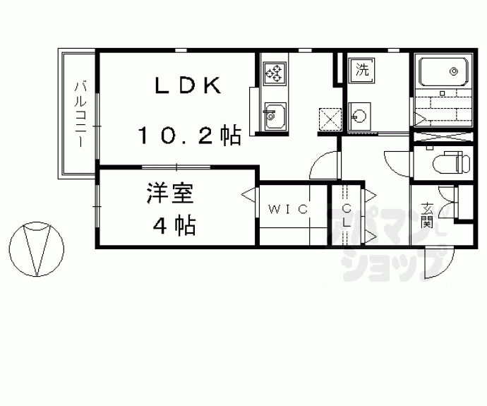 【アルページュ頌徳】間取