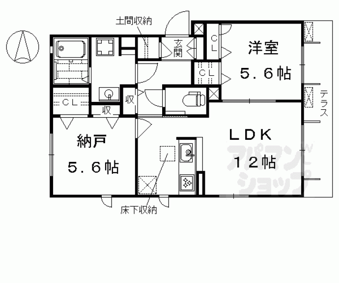 【シャーメゾン　樹】間取