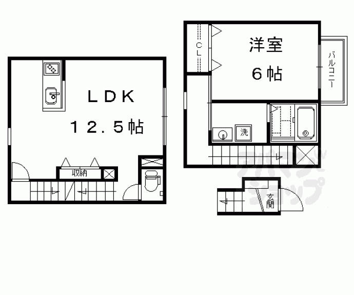 【フォレストメゾン花屋町】間取