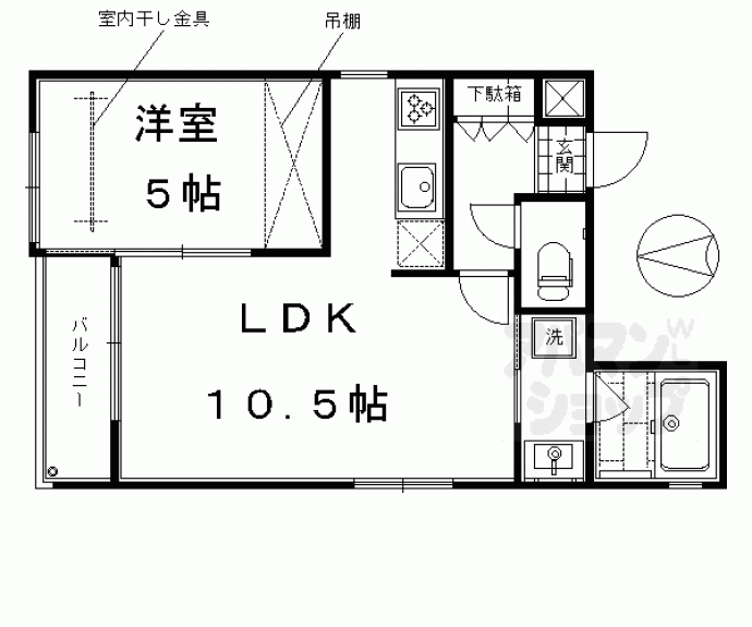 【Ｐｒｅｍｉｕｍ　Ｒｅｓｉｄｅｎｃｅ　Ｋｙｏｔｏ】間取