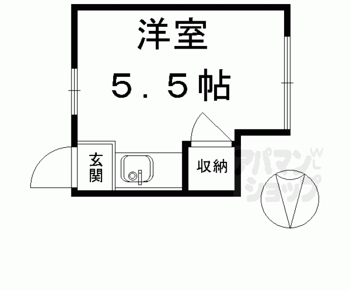 【第七松田荘】間取