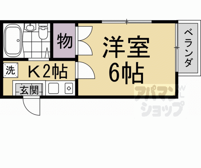 【タウンハウス八木】間取