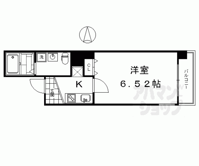 【ブリエ五条大宮】間取