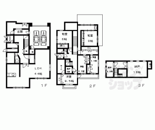 【松ケ崎堂ノ上町９－１７貸家】