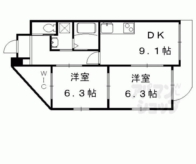 【シャーロット・オーク】間取