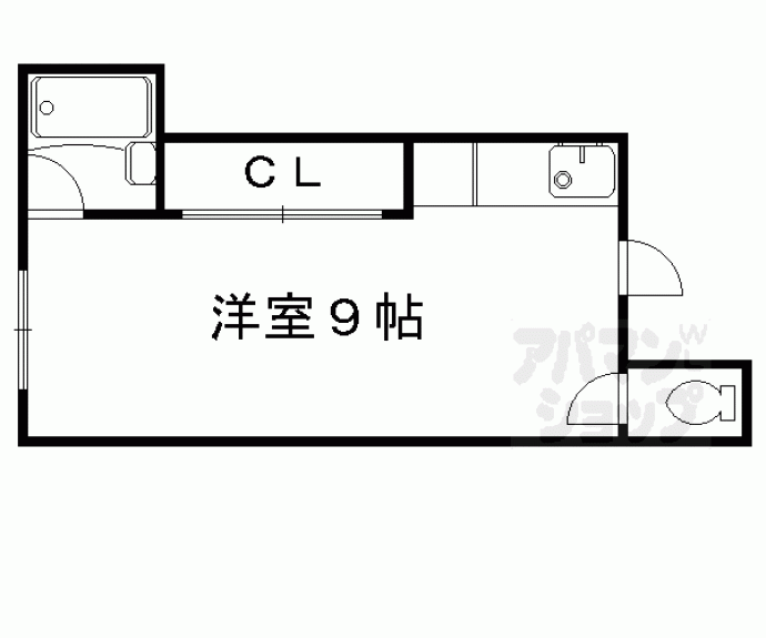 【河原畑Ｋハイツ】間取