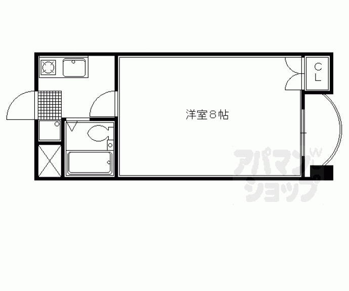 【ピュアー紙屋川】間取