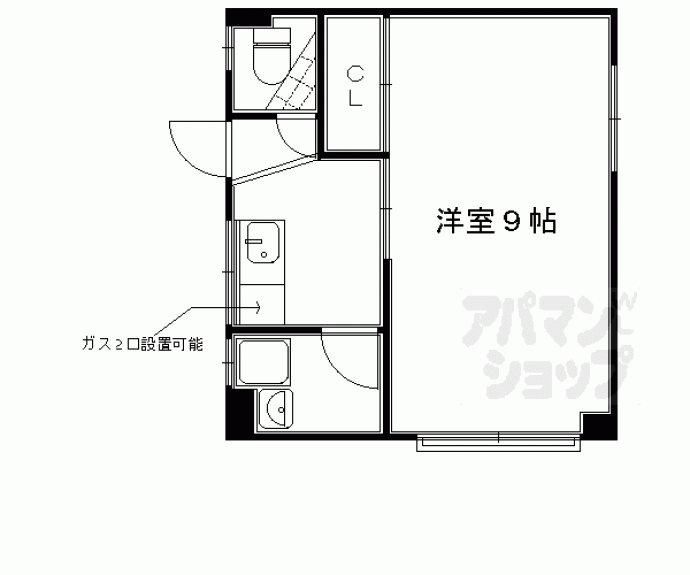 【木村第二ビル】間取