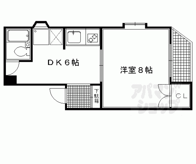 【サンヴェール相国】間取