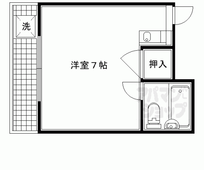 【ハイツ和田】間取