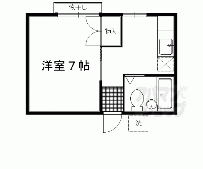 【ビバ芦山寺】間取