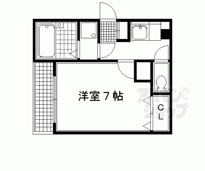 【フリーデンハイムキタ（北棟）】間取