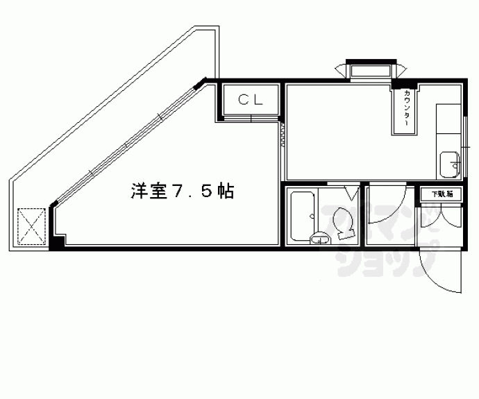 【加藤マンション】間取