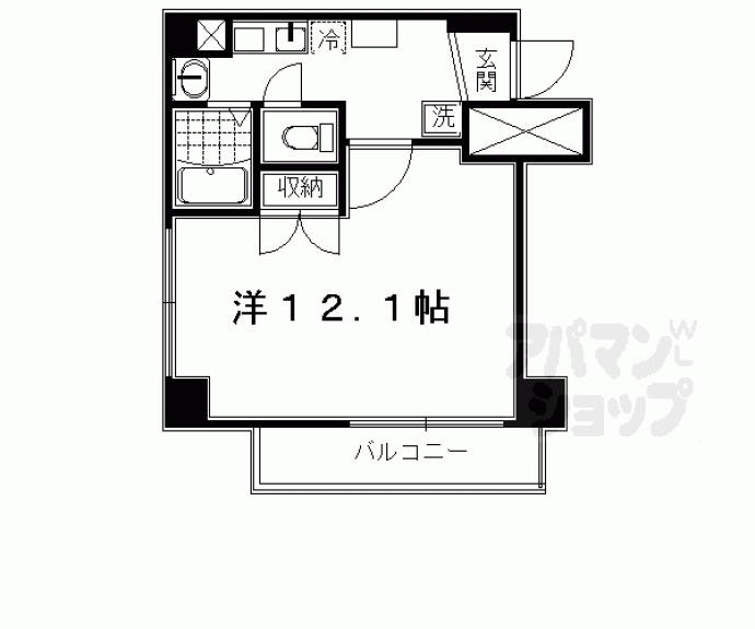 【アネックス西陣】間取