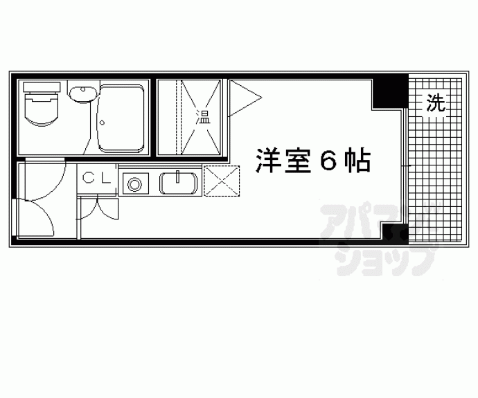 【京都今出川レジデンス】間取