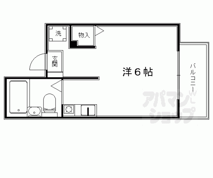 【Ｂ＆ホワイトＭ】間取