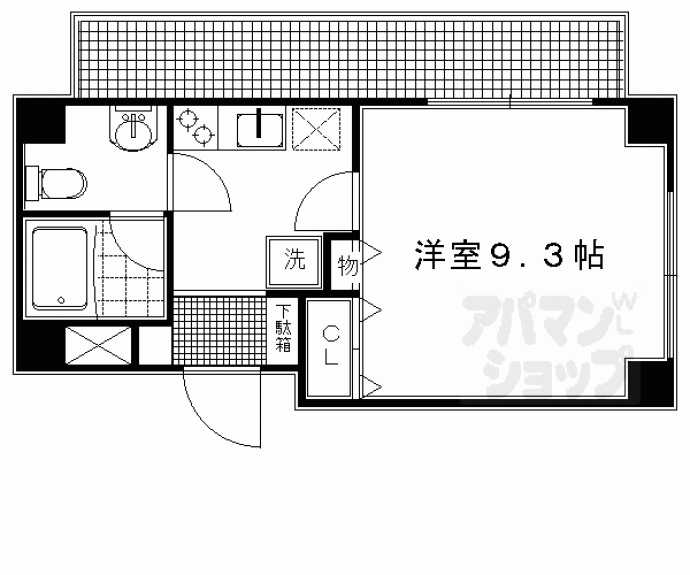 【フェルミ堀川】間取