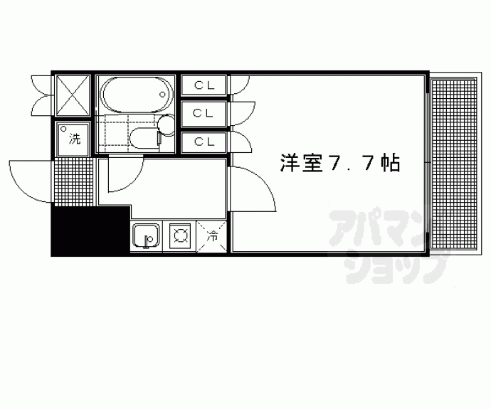 【サンシティ御所西】間取