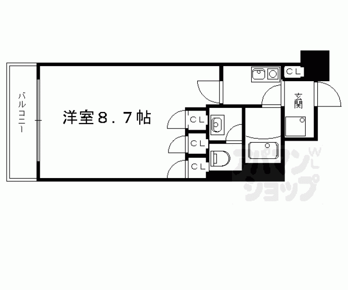 【サンシティ御所西】間取