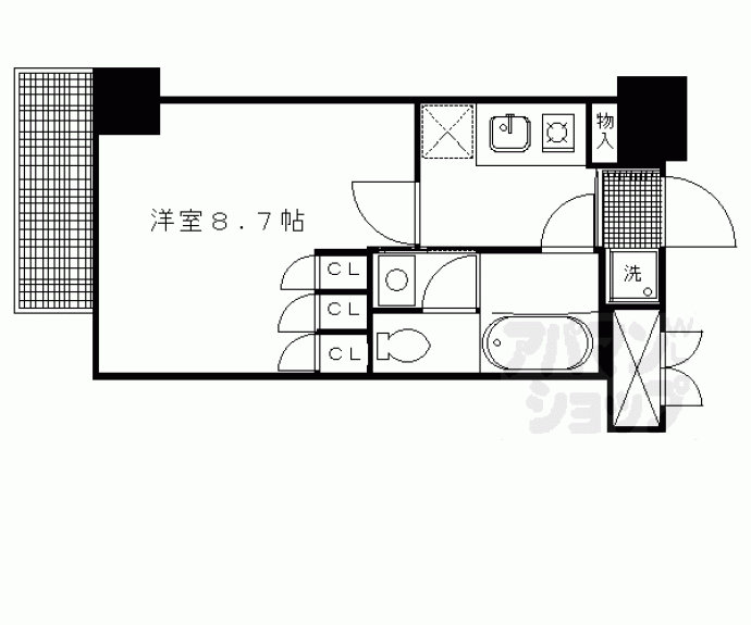 【サンシティ御所西】間取