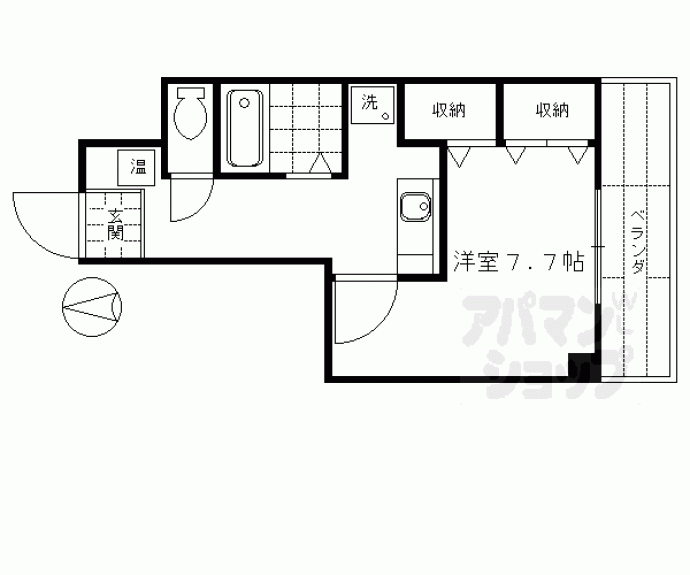 【サンパティック参番館】間取