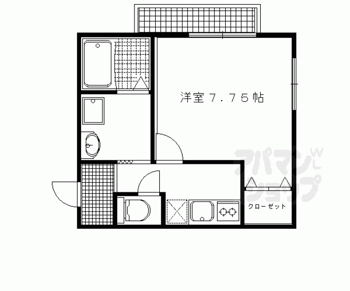 【アパートメントＳＡＩ】間取