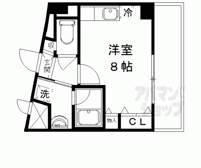 【京都紙屋川Ｍ】間取