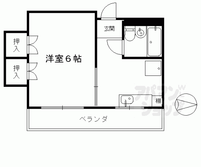 【千嘉ハイツ】間取