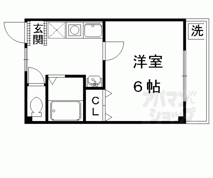 【上嶋マンション】間取