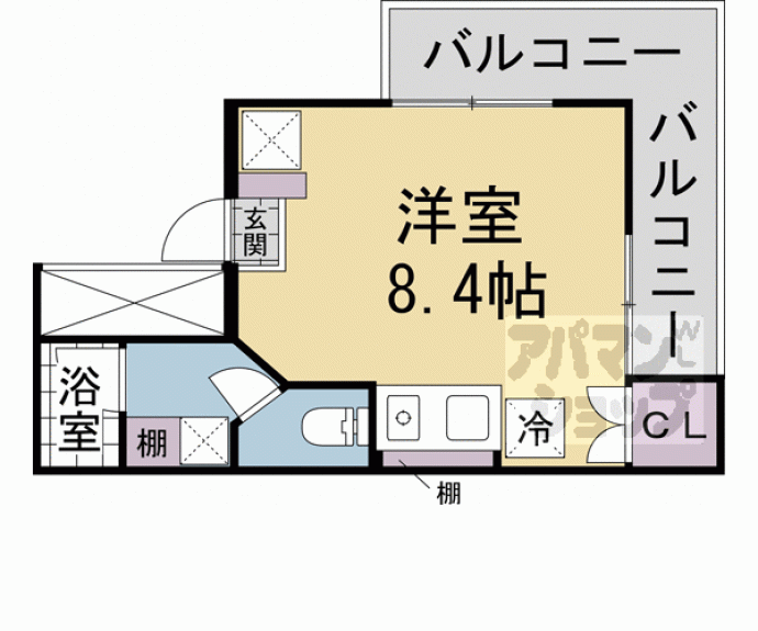 【ジォリエ・ヴィラ】間取